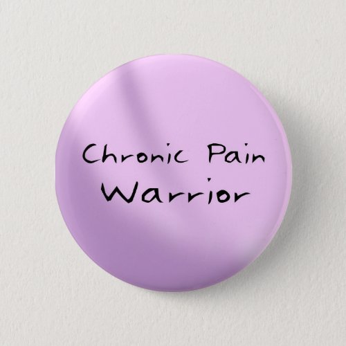 Chronic Pain Warrior Button