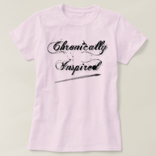 Chronically Inspired Cursive Women's T-Shirt