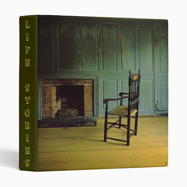 Chronicles, Memoirs, Stories Binder (Front/Spine)