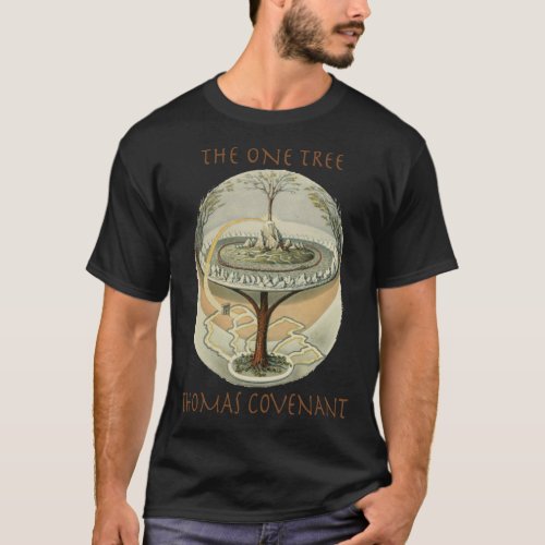 Chronicles Thomas Covenant  One Tree White Gold Ri T_Shirt