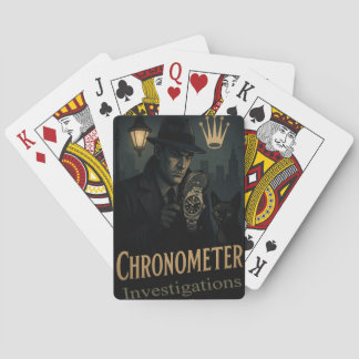 Chronometer Investigations Playing Cards
