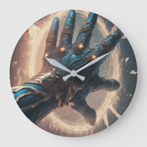 Chrononaut _ Master of Time Large Clock