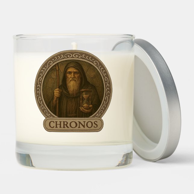 Chronos Deity Candle – Titan of Time (Lid)