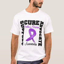 Chron's Disease Support Advocate Cure T-Shirt