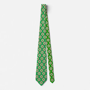Chrstmas Candy Neck Tie