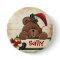 Chrtimstas Stocking Label button