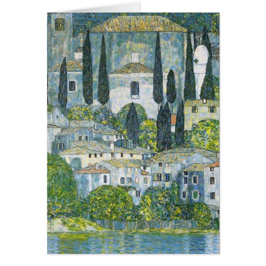 Chruch in Cassone cute Cards (Front)
