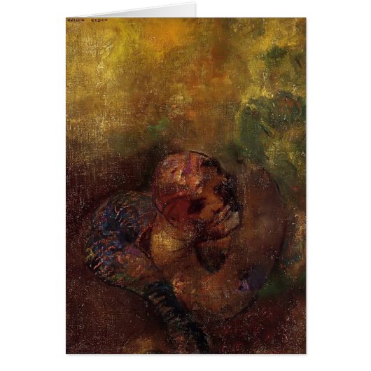 Chrysalis by Odilon Redon Cards (Front)