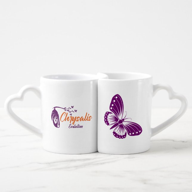 Chrysalis Evolution Coffee Mug Set (Front Nesting)