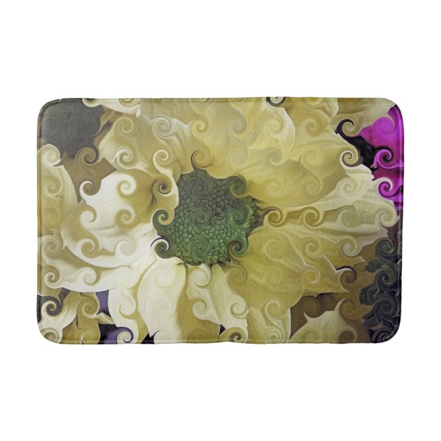 CHRYSANTHEMUM   BATH MAT (Front)