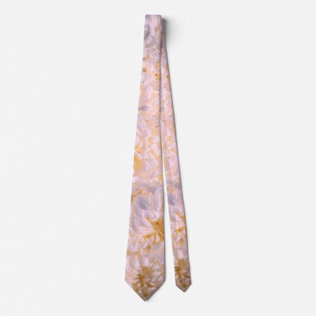 chrysanthemum bloom neck tie (Front)