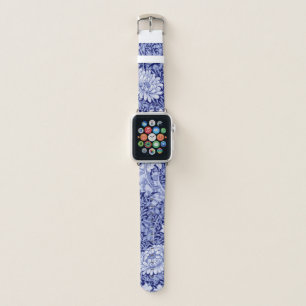 Chrysanthemum Blue, William Morris Apple Watch Band