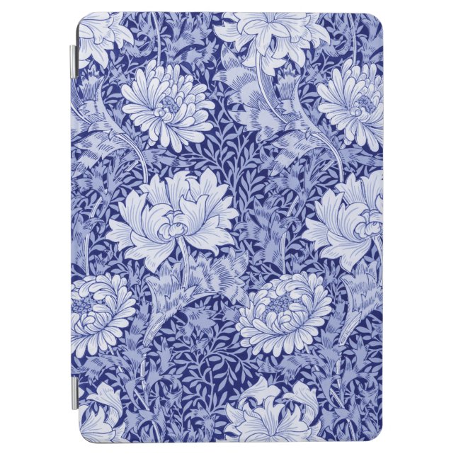 Chrysanthemum Blue, William Morris iPad Air Cover (Front)