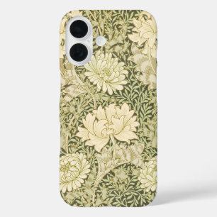 Chrysanthemum by William Morris, Vintage Art iPhone 16 Case