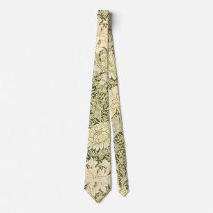 Chrysanthemum by William Morris, Vintage Art Neck Tie