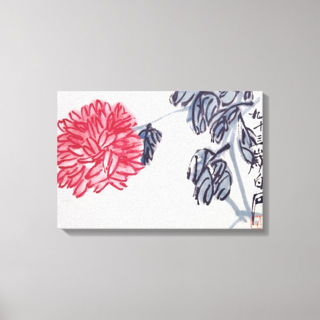 Chrysanthemum Canvas Print (Front)