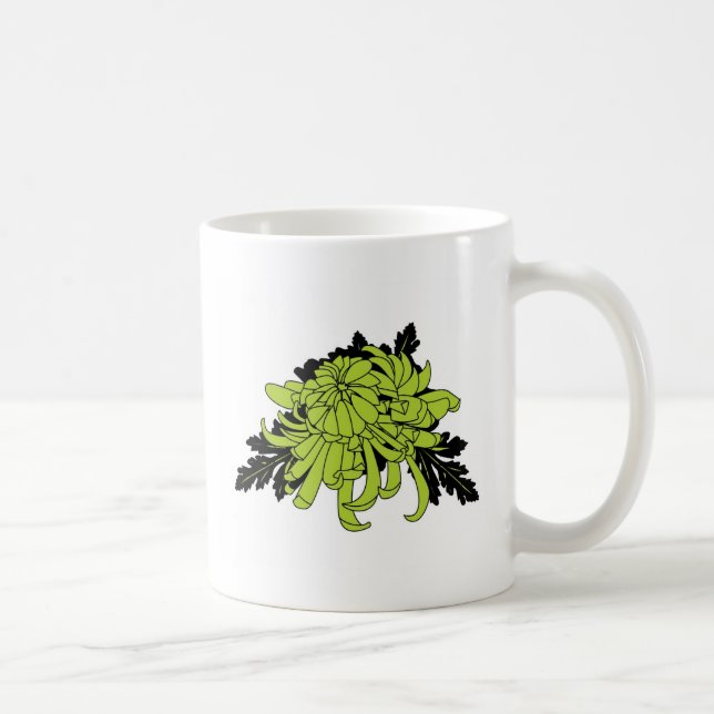 Chrysanthemum Coffee Mug (Right)