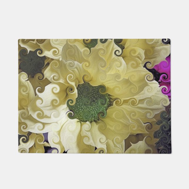 CHRYSANTHEMUM   DOORMAT (Front)