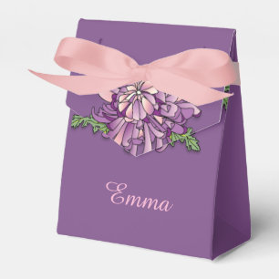Chrysanthemum Favor Boxes