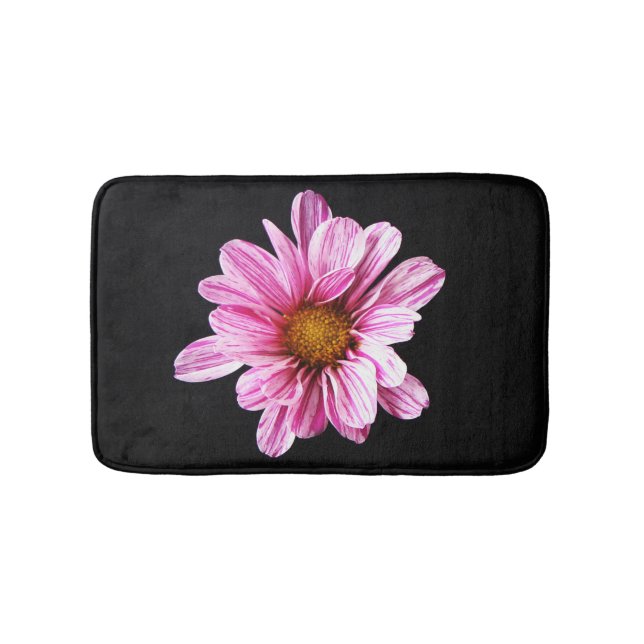 Chrysanthemum Flower bmcna Bath Mat (Front)