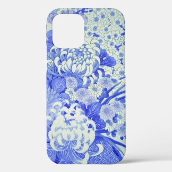 Chrysanthemum Flower  Japanese Design Iphone 12 Case by Wagaraya at Zazzle