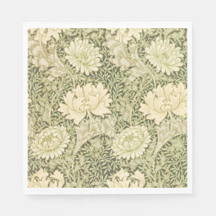 Chrysanthemum Flower Pattern (by William Morris) Napkins