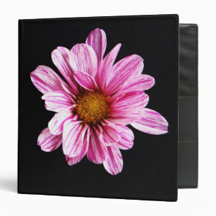 Chrysanthemum Flower rbcnm 3 Ring Binder