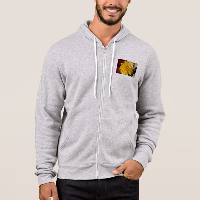 Chrysanthemum flowers hoodie (Front)