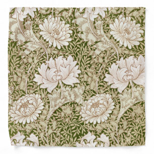 Chrysanthemum Gold, William Morris Bandana
