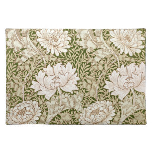 Chrysanthemum Gold, William Morris Cloth Placemat