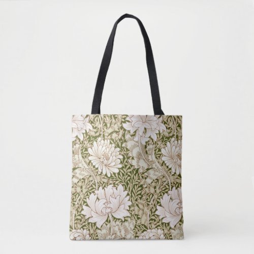 Chrysanthemum Gold William Morris Tote Bag