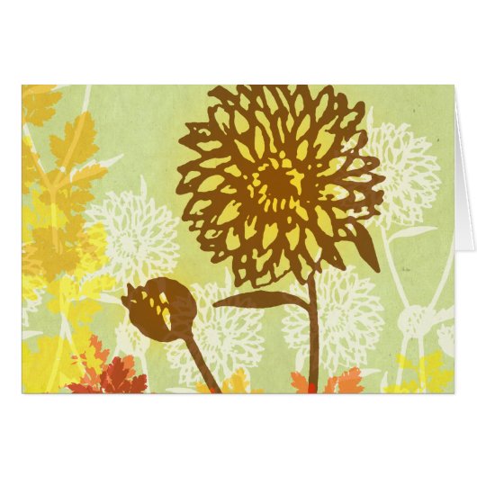 Chrysanthemum Graphic Cards (Front Horizontal)