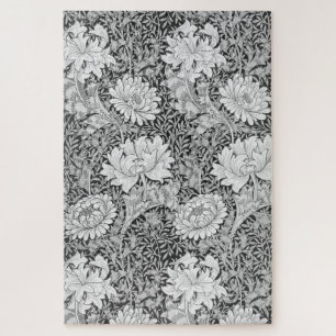 Chrysanthemum Gray, William Morris Jigsaw Puzzle