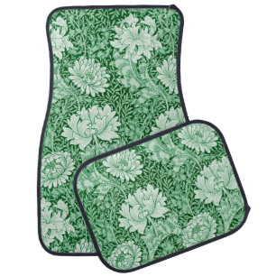 Chrysanthemum Green, William Morris Car Floor Mat