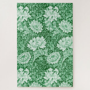 Chrysanthemum Green, William Morris Jigsaw Puzzle