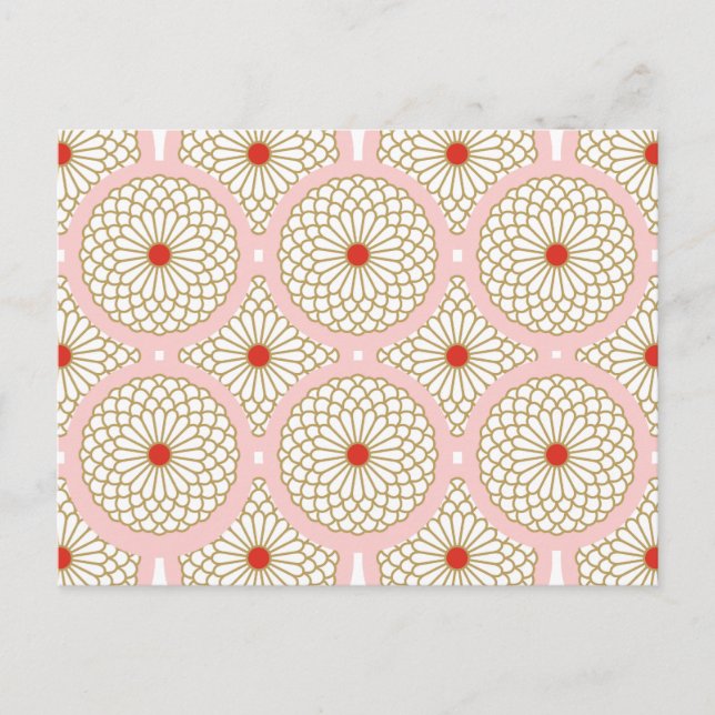 Chrysanthemum I postcard (Front)