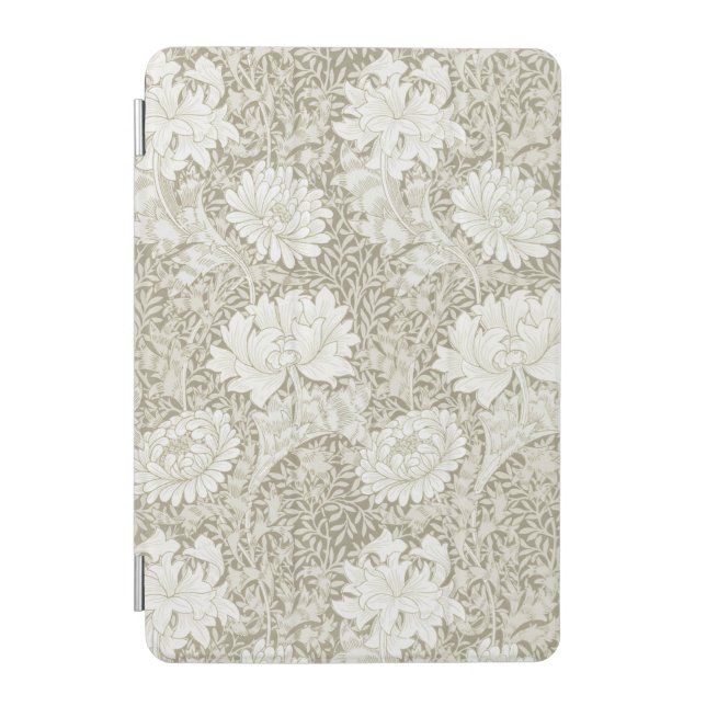 Chrysanthemum Ivory, William Morris iPad Mini Cover (Front)