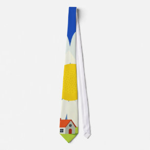 Chrysanthemum Neck Tie