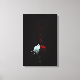 Chrysanthemum one 凛 - Chrysanthemum- Canvas Print