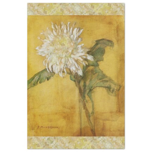 CHRYSANTHEMUM _ PIET MONDRIAN TISSUE PAPER