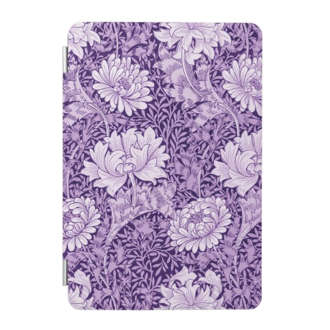 Chrysanthemum Purple, William Morris iPad Mini Cover (Front)