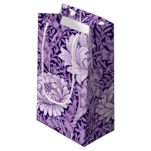 Chrysanthemum Purple, William Morris Small Gift Bag