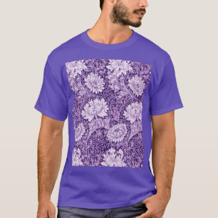 Chrysanthemum Purple, William Morris T-Shirt