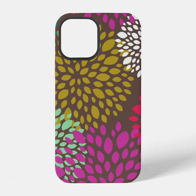Chrysanthemum Splash Iphone Case (Back)