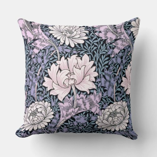 Chrysanthemum Throw Pillow