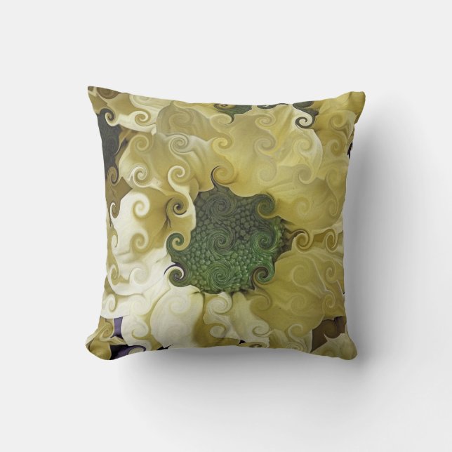 CHRYSANTHEMUM  THROW PILLOW (Front)
