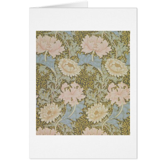 'Chrysanthemum' wallpaper, 1876 (wallpaper) Cards (Front)
