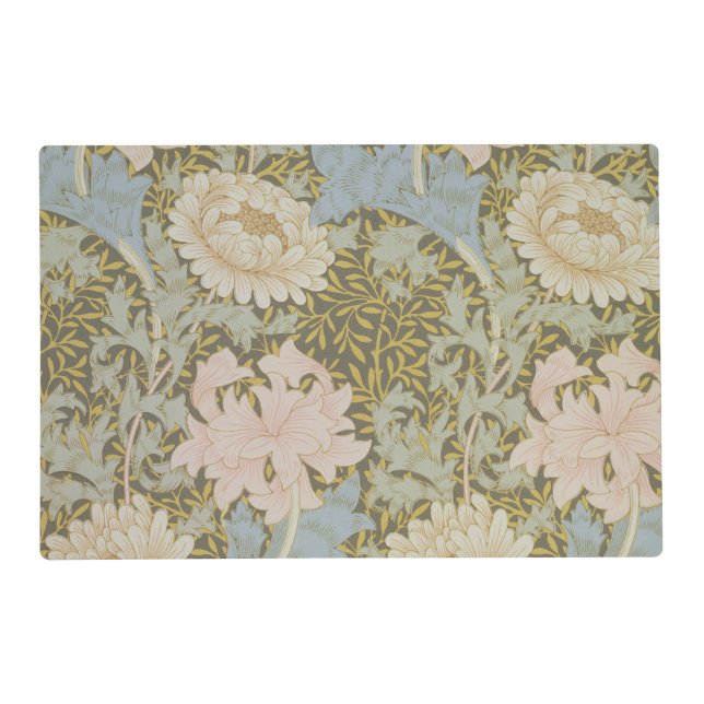 'Chrysanthemum' wallpaper, 1876 (wallpaper) Placemat (Front)