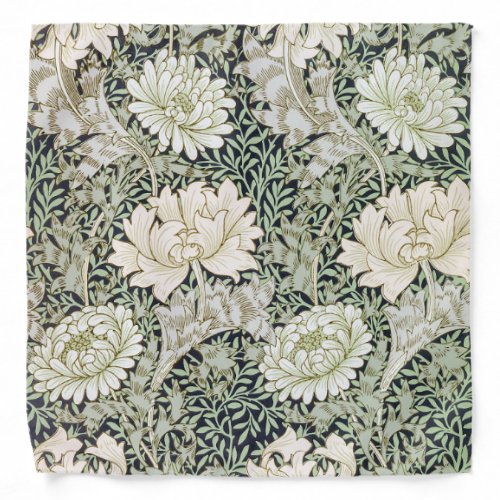 Chrysanthemum William Morris Bandana