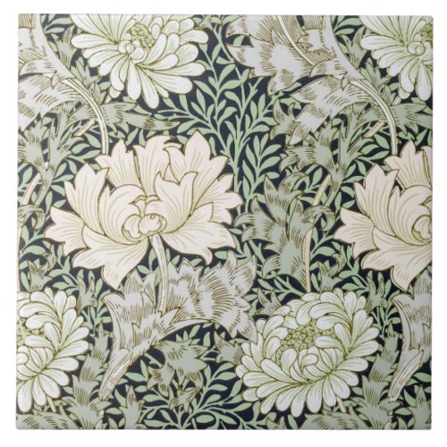 Chrysanthemum William Morris Ceramic Tile